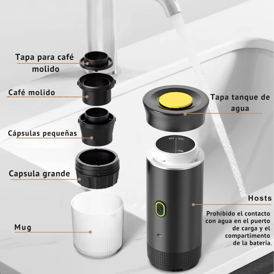Cafetera de Capsulas Portátil